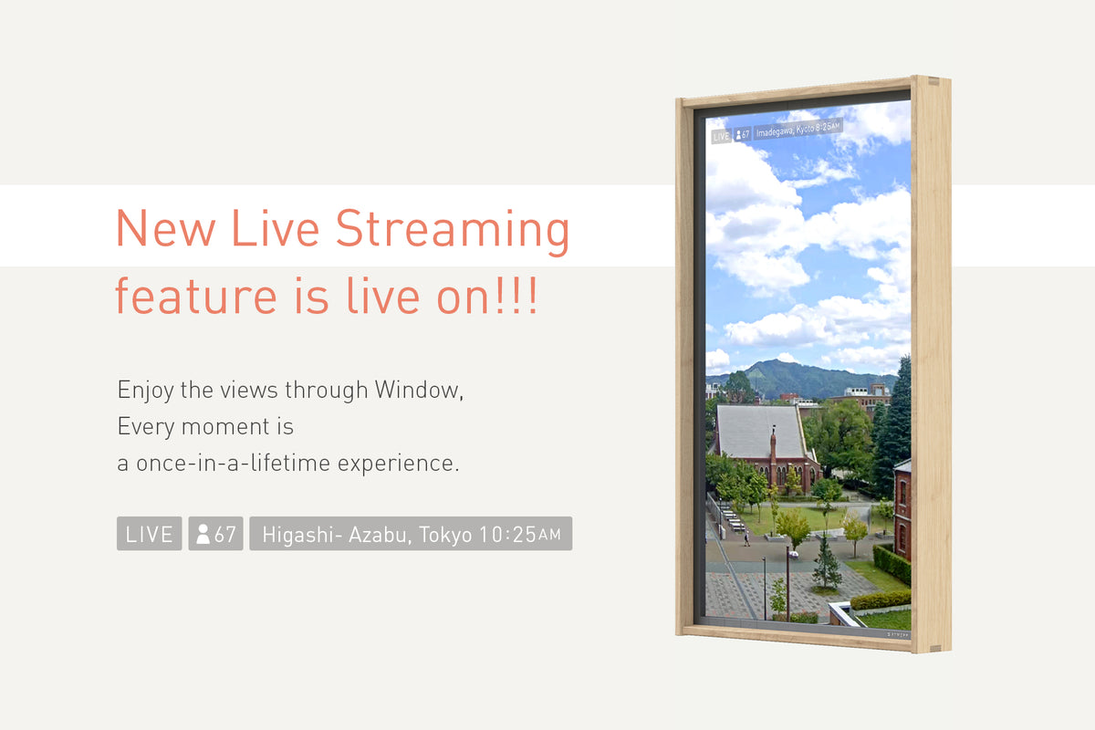 Finally, Live Streaming feature is live on!!!