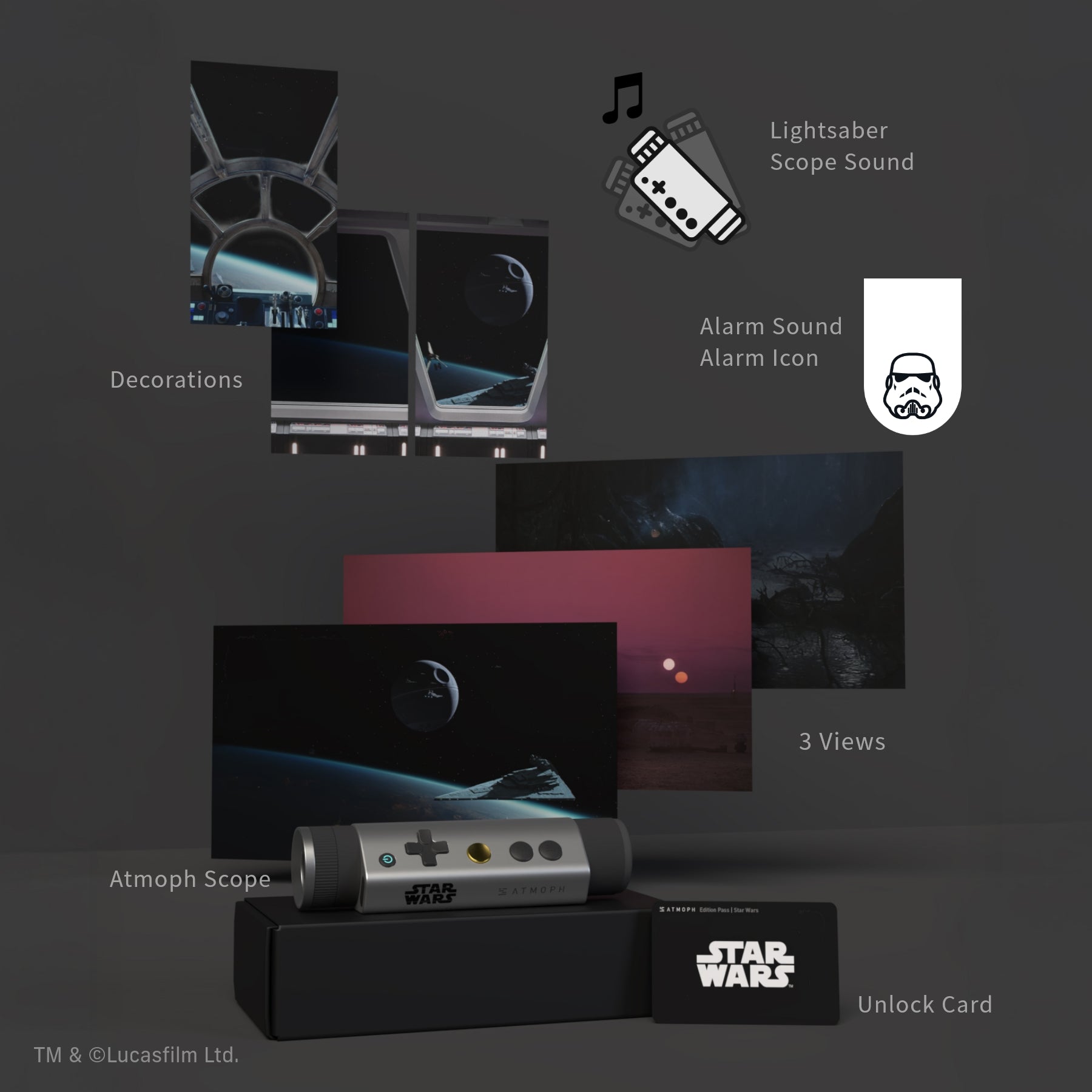 Atmoph Scope | Star Wars