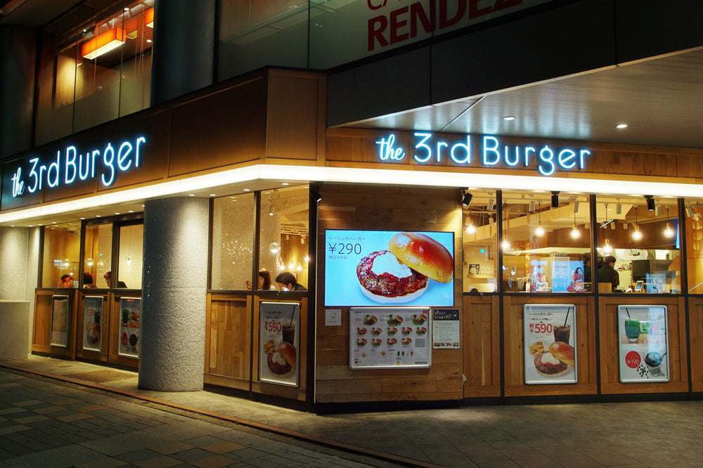 the 3rd Burger 2店舗へ設置