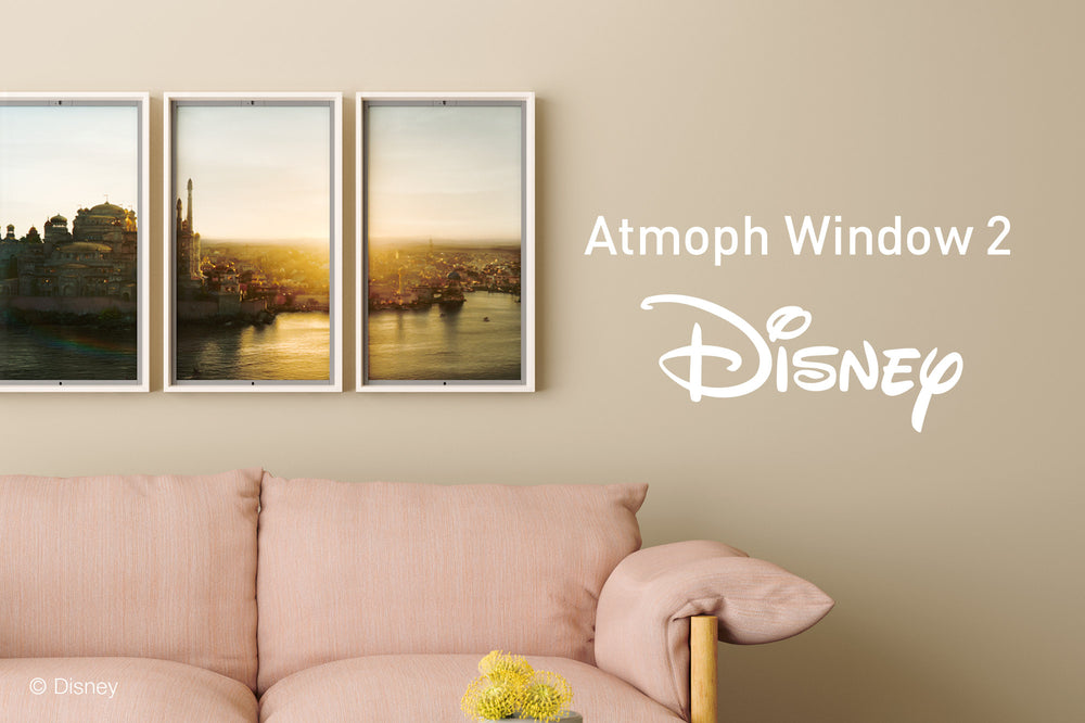 ディズニー実写映画の世界を、お部屋から。Atmoph Window 2 | Disneyがついに登場！