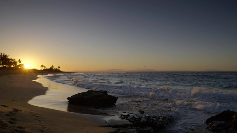 New Views! ハワイの幻想的な朝焼け、サンディー・ビーチを追加