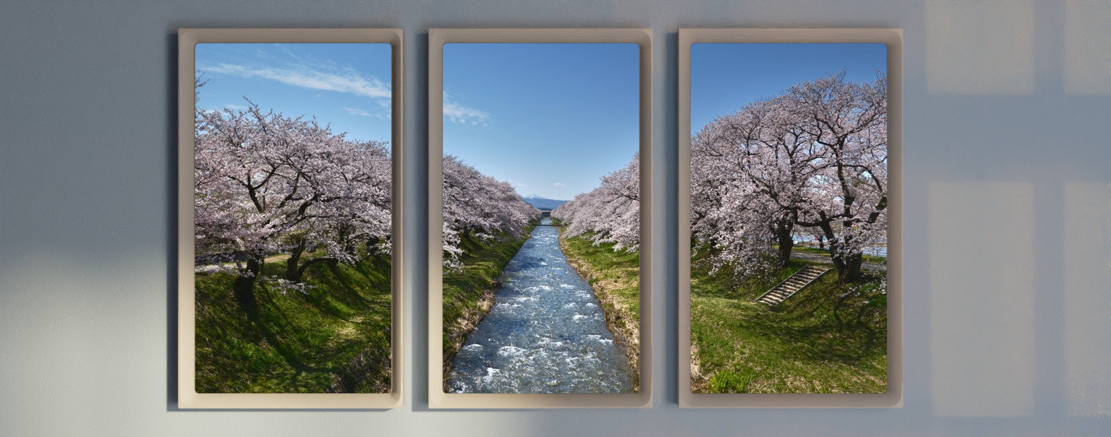 「舟川べりの桜並木」など6つの風景を追加