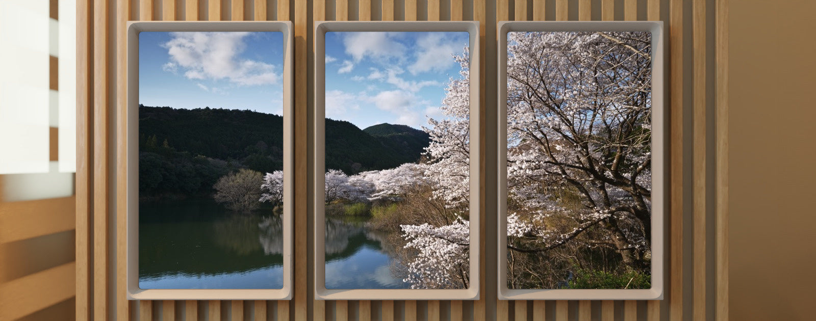 「宮川沿いの桜」など6つの風景を追加