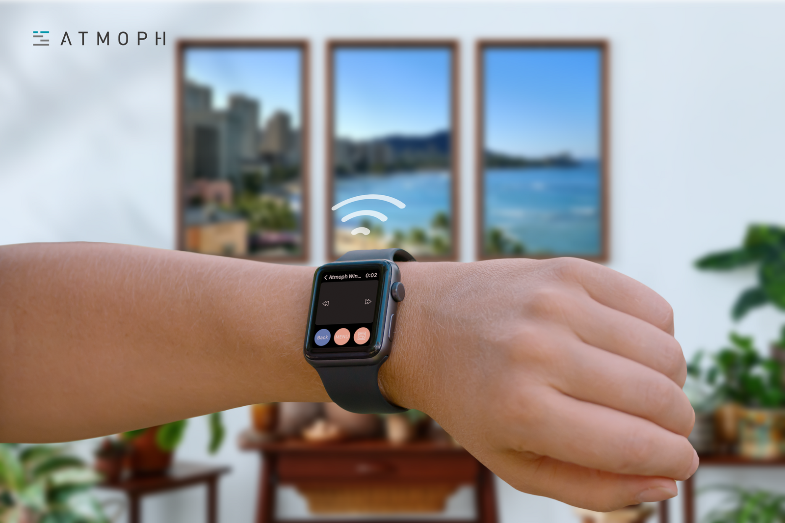 Atmoph Windowの操作がApple Watchで可能に