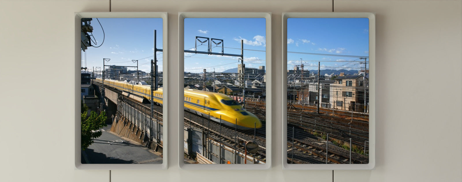 「京都を走る黄色い新幹線」 など6つの風景を追加