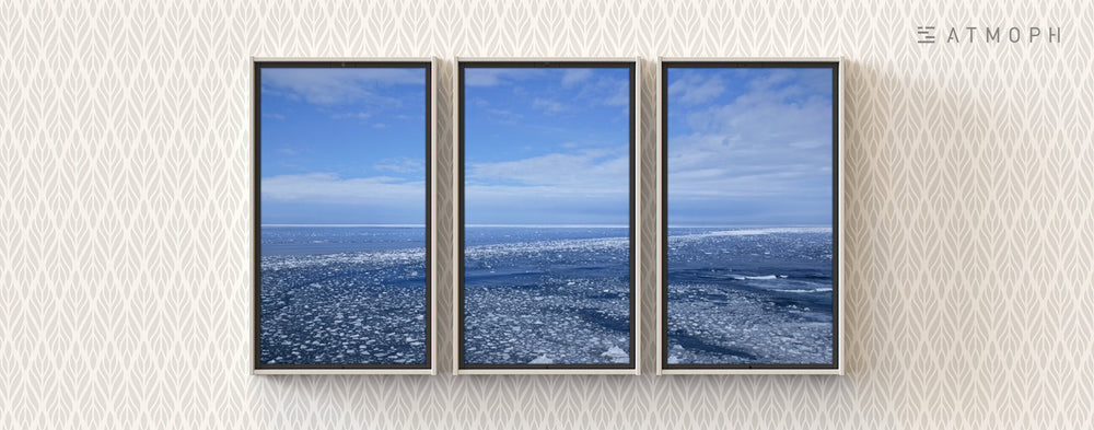 神秘的なオホーツク海の流氷を、風景に追加！