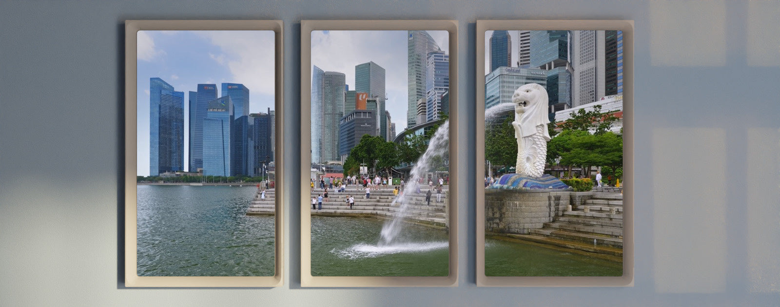 「マーライオン公園」 など6つの風景を追加