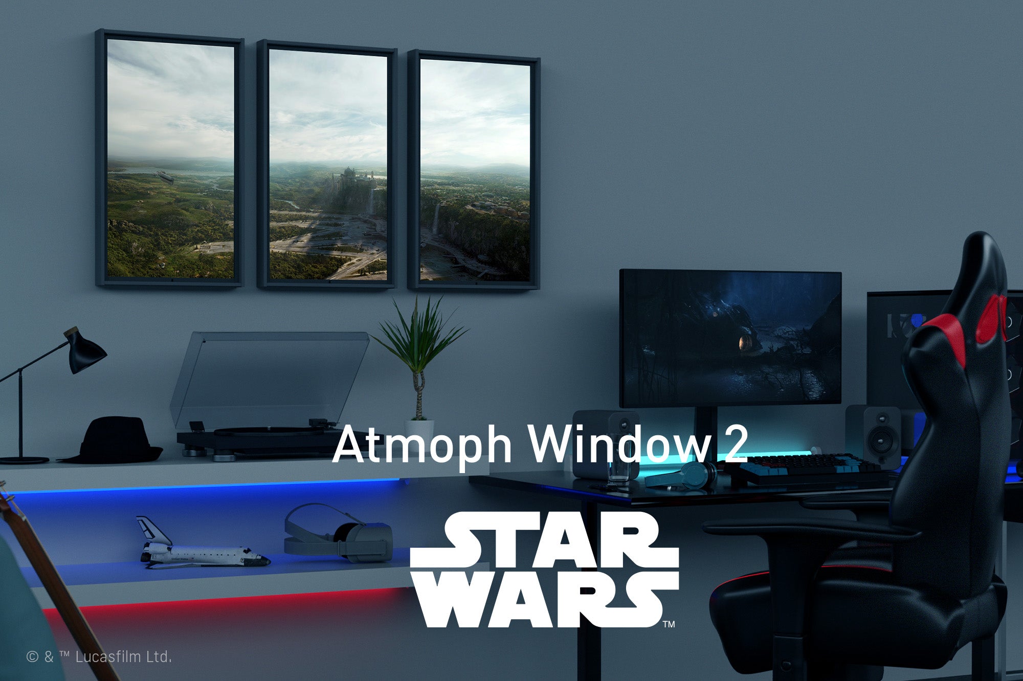 Atmoph Window 2 Star Wars