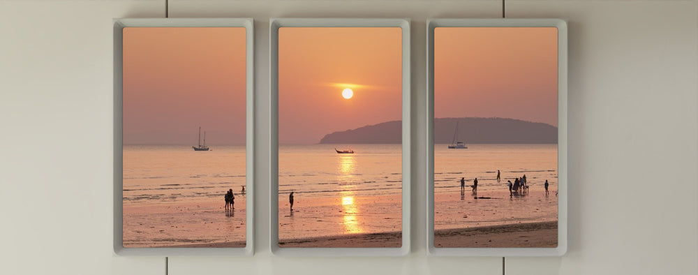 NEW! タイ、アオナンビーチの夕日を追加