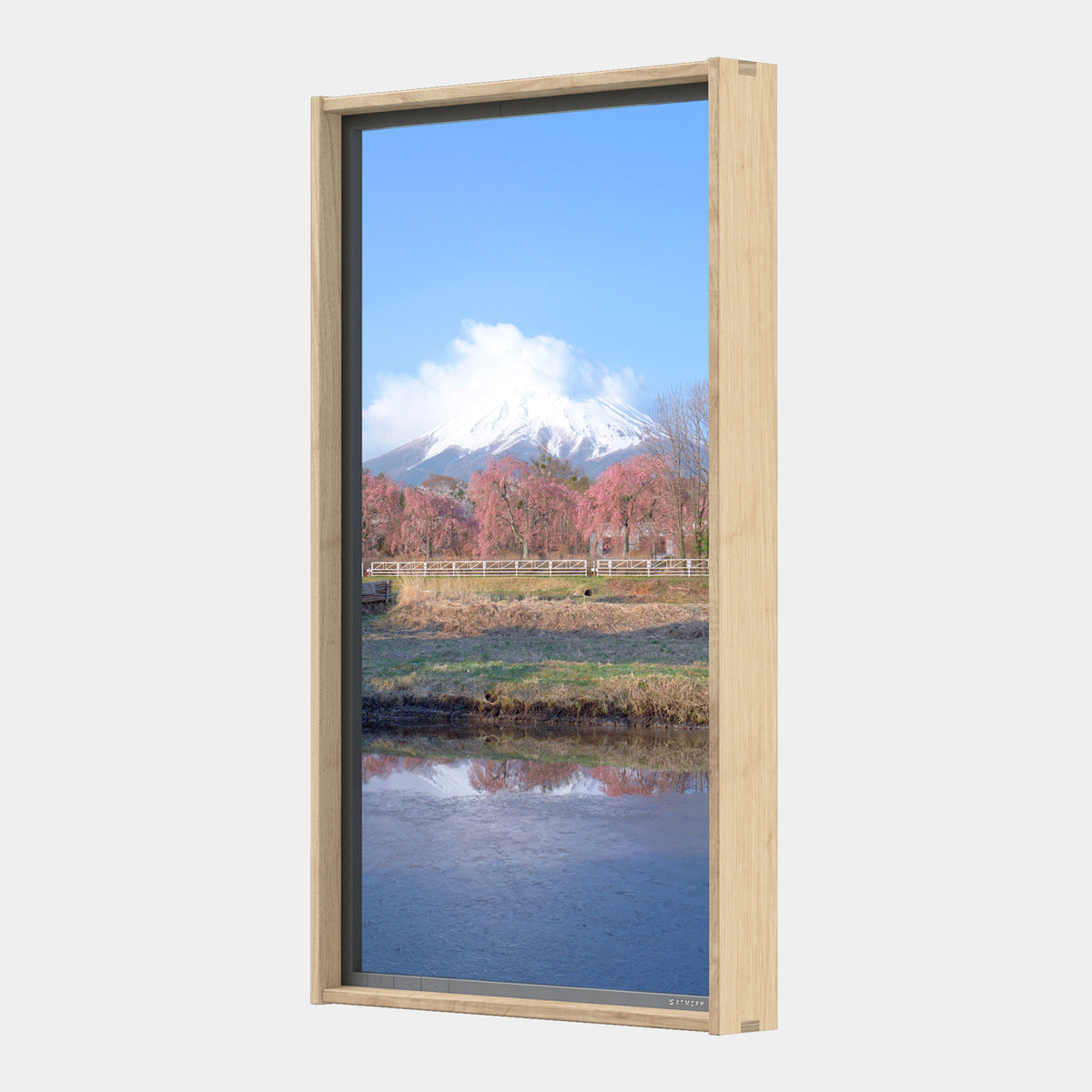 Atmoph Frame [Wood] (Chestnut)