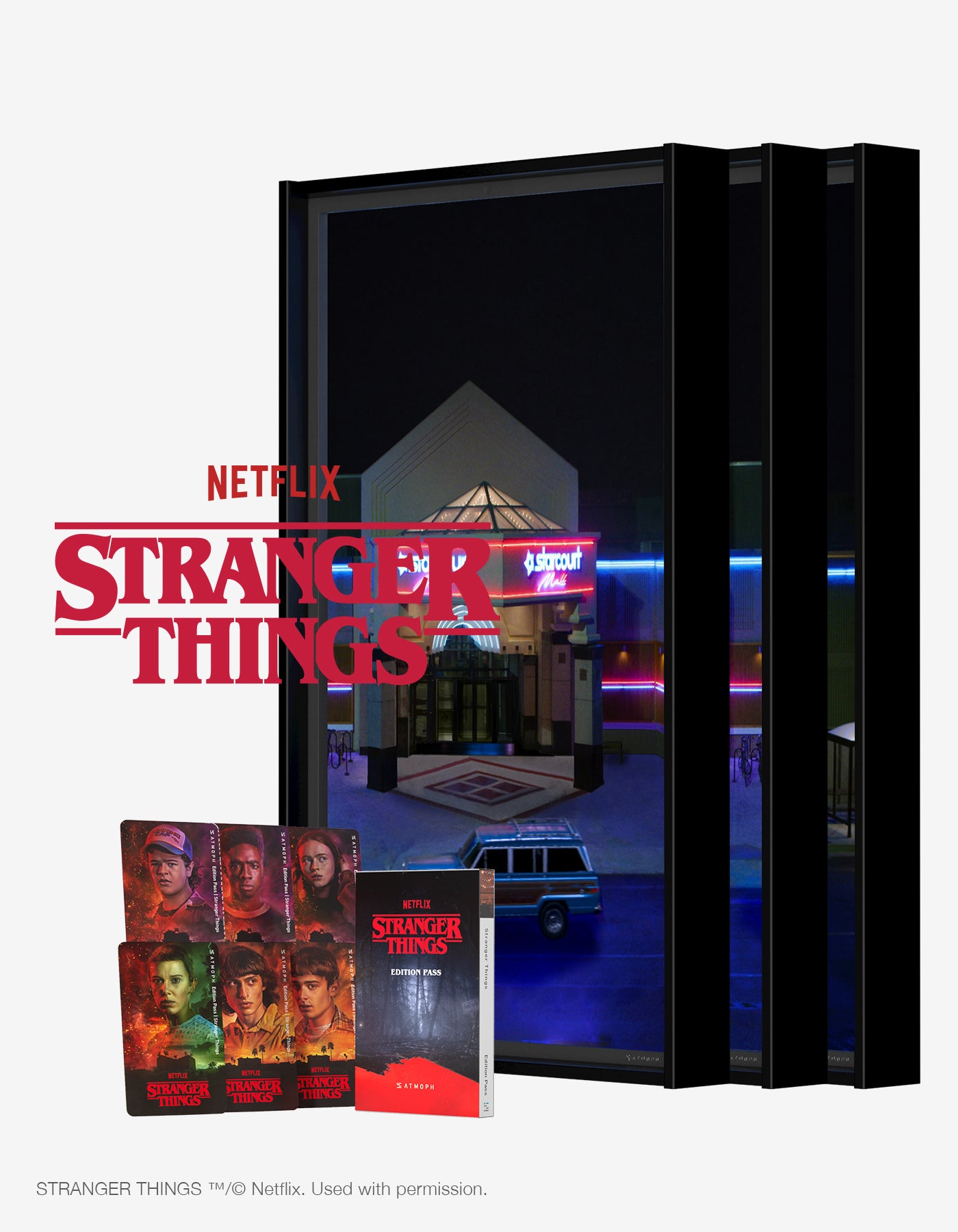 Atmoph Window 2 | Stranger Things (3 screen set) – Atmoph Store